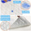 Nicoone Waterproof Changing Mat Liners Quilted,3PC 4
