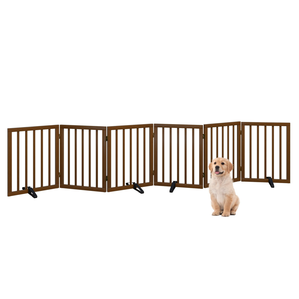 Dog Gates For Doorways, Foldable Dog Gate Indoor, Algherohein