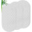 Nicoone Waterproof Changing Mat Liners Quilted,3PC 1