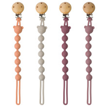 AYSYR 4 PCS Dummy Clips Portable,Pacifier Clips Si