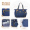 Tonyeee Baby Changing Bag Tote, Large Nappy Diaper 2