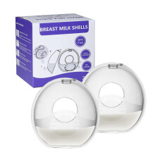 Qmibaby Breast Milk Collector (2 Pack) - High Capa