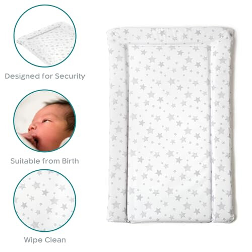 East Coast East Coast Nursery Essential Star Changing Mat Gre 2