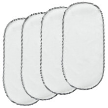 PandaEar 4 Pack Waterproof Changing Pad Liners, Ba
