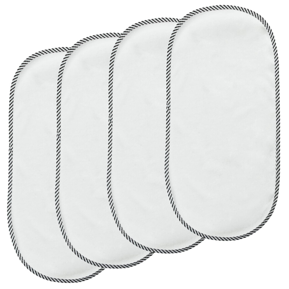 Pandaear 4 Pack Waterproof Changing Pad Liners, Baby Diaper Changing Underpads Liner Soft Changing Table Cover -60 X 30Cm
