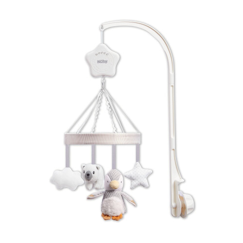 Nuby Nuby Penguin Musical Cot Mobile for Babies – Spinn