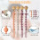 AYSYR 4 PCS Dummy Clips Portable,Pacifier Clips Si 4