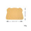 Silicone Table Placemats - 2pcs Non-Slip Mats for 6