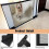 Portable Stair Gate for Dogs Indoor Magic Pet Gate 4