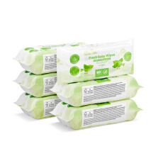 by Amazon Fresh Baby Wipes, 360 Wipes, 6 Pack of 6