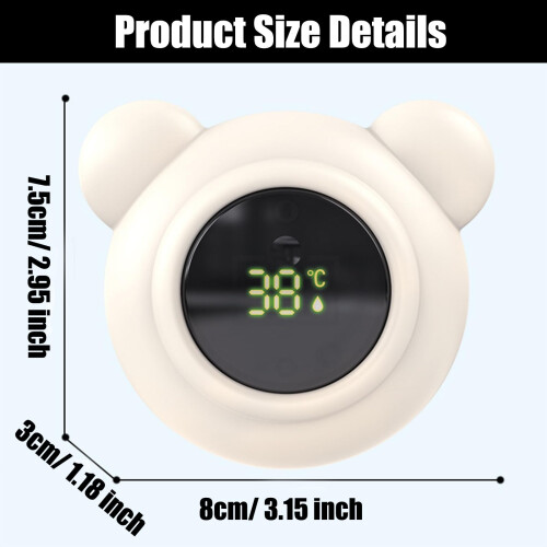 Floating Baby Bath Thermometer Digital - Waterproo 2