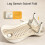Newborn Baby Bath Support Seat with Thermometer | 2