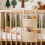 1-Pack Baby Crib Organizer, Hanging Storage Bag, D 4