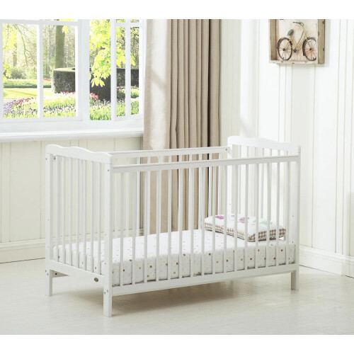 MCC Brooklyn Baby Cot Crib With Water repellent Ma 2