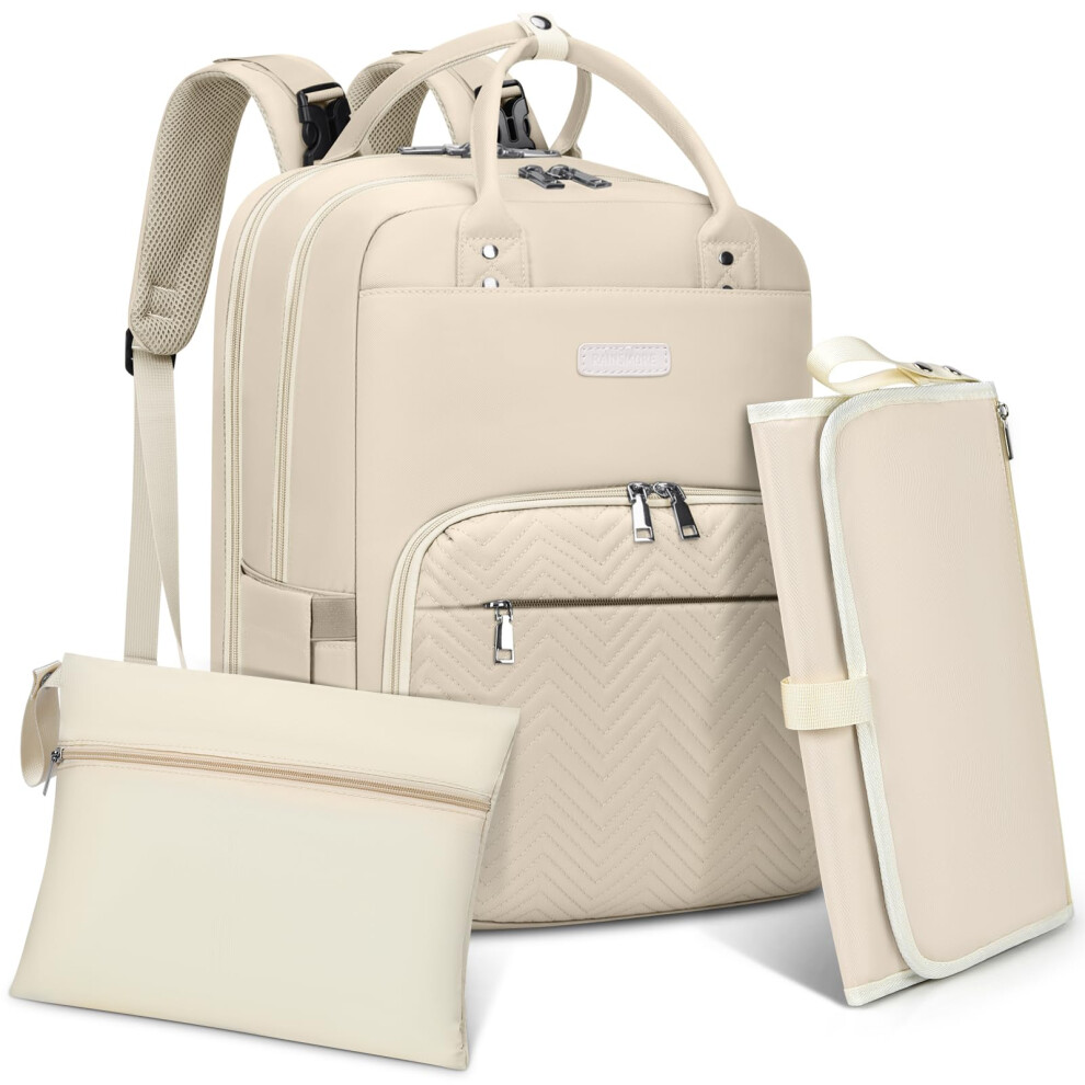 Baby Changing Bags Backpack With Portabl Rainsmore