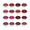 Σετ lip gloss μικρού μεγέθους, προϊόντα που δεν χρησιμοποιούνται σε ζώα, χωρίς 5