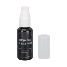 Petit spray fixateur hydratant portable, spray fixateur noir pour un maquillage longue tenue, formule non testée sur les animaux et végane assurant