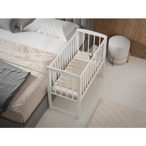 B4Beds Wooden Co Sleeping Cot Dropside Next to You 1