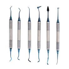 Highly Polished Dental Composite Placement Tools, Ergonomic Handles For Enhanced Grip, Precision-Crafted For Optimal Performance, 6Pcs Set
