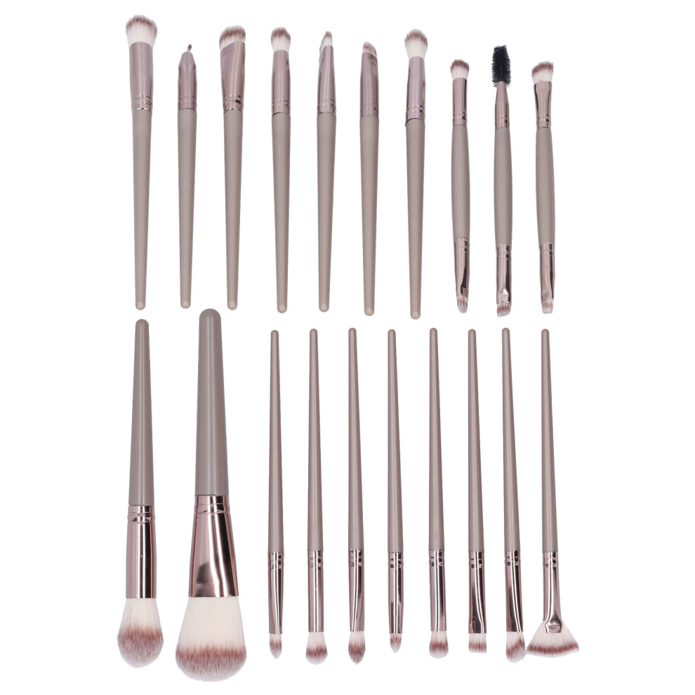 Ethical Beauty Makeup Brush Set, 20Pcs Vegan Cruelty Free Bristles For Sustainable Makeup, Stylish Design For A Chic Vanity, Soft And Comfortable Bri
