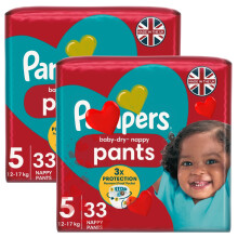 Nappies Bundle with 2 Packs of Baby-Dry Nappy Pant