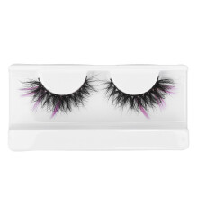 Festliche Wimpernfreude, festliche Wimpern in Lila, bequeme und leichte Kostümwimpern, tierversuchsfrei und umweltfreundlich, für alle Augen