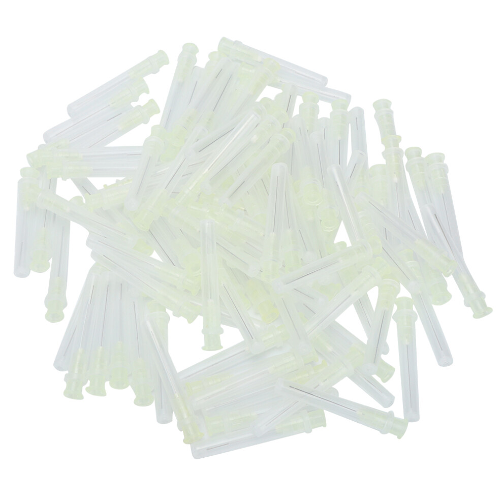 Sanitary Disposable Dispensing Needles Stainless Steel Plastic Material Bendable Tips for Lab Scientific Products Industrial Use Side Opening Precise