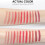 Σετ δώρου με ματ κραγιόν, κιτ lip gloss με χρωστικές και μολύβια χειλιών, αδιάβροχο 6