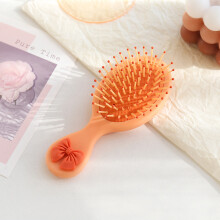Spazzola districante, stimola efficacemente il cuoio capelluto, mini strumento antistatico per capelli, regalo perfetto per donne e bambini, spazzola