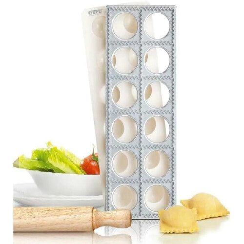 Ravioli Maker Mold and Dumpling Maker Kit for Quick Pasta Making with Easy Dough Pressing 1