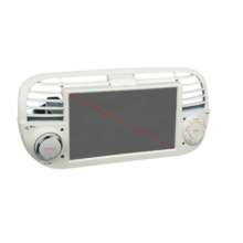 Inch HD Digital Touchscreen Radio for Fiat 500 500C 2007-2015, Wireless CarPlay & Android Auto, Android Car Radio with Touchscreen Featuring