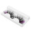 Festive Lash Delight, Χριστουγεννιάτικες βλεφαρίδες σε μωβ χρώμα, άνετες και ελαφριές 4