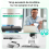 Laminator Machine for Home Office Use, Quick Warm-up Thermal Laminator with Dual-mode Lamination Technology, Portable Design Lightweight Document 6