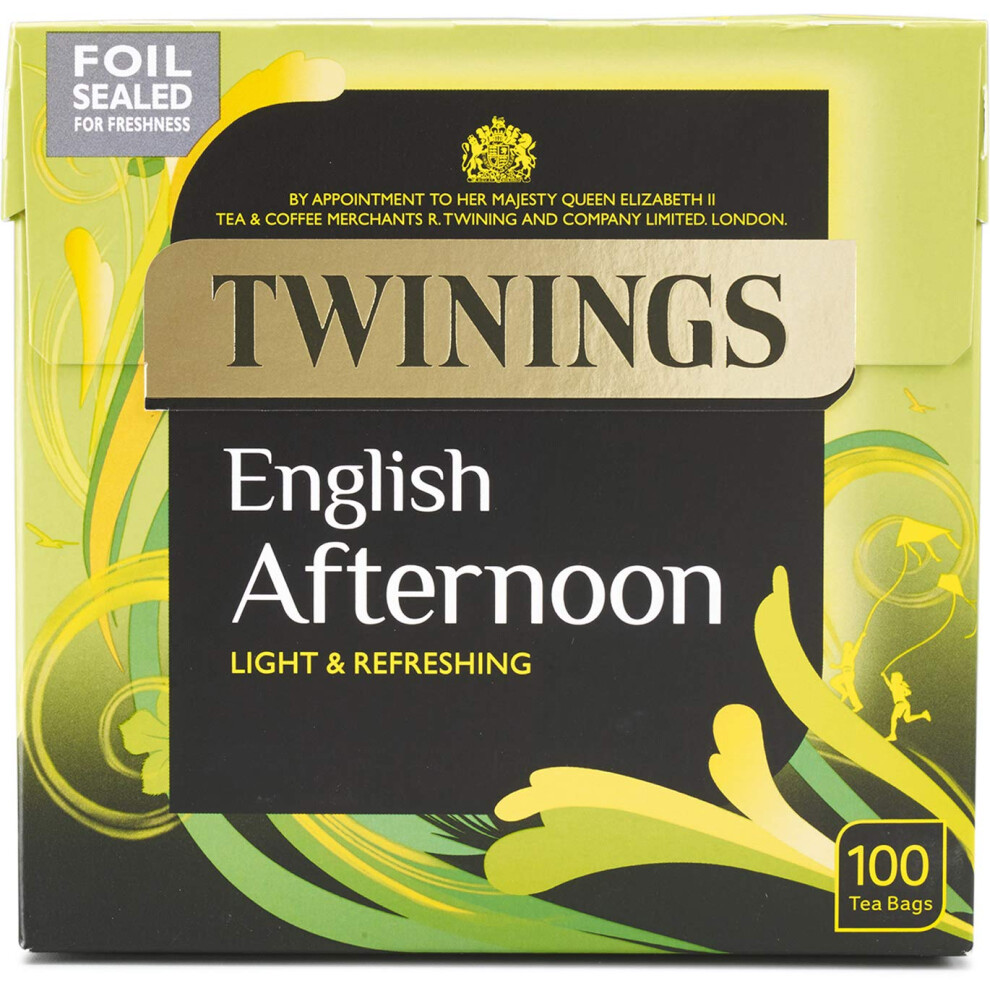 Twinings English Afternoon Tea 100 Teabags Black