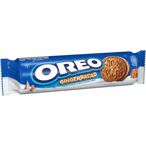 OREO Limited Edition Gingerbread Flavour Sandwich Biscuit With a Vanilla Fl 2