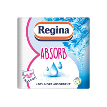 Regina Absorb Kitchen Towels – 2 Rolls Per Pack Super Absorbent 2ply Kitche