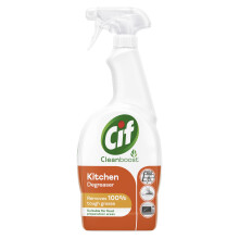 Cif Cleanboost Kitchen Spray 100 tough grease removal for cleaning ceramic