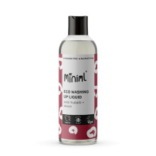 Miniml Eco Washing Up Liquid 500ml  Rhubarb Scented Non Bio  Skin Sensitive