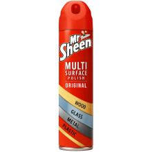 Mr Sheen Multi Surface Polish Spray For Use on Wood Plastic Glass and Metal