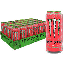 Monster Energy Ultra Watermelon SugarFree Energy Drink 473 ml Pack of 24