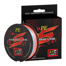 Fishing Line 0.2mm Diameter, AbrasionResistant 4Strand LongCasting Angling Wire For Bass, Trout, Saltwater