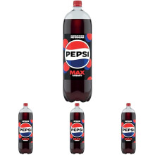 Pepsi Max Cherry No Sugar Cola Bottle 2L Pack of 4