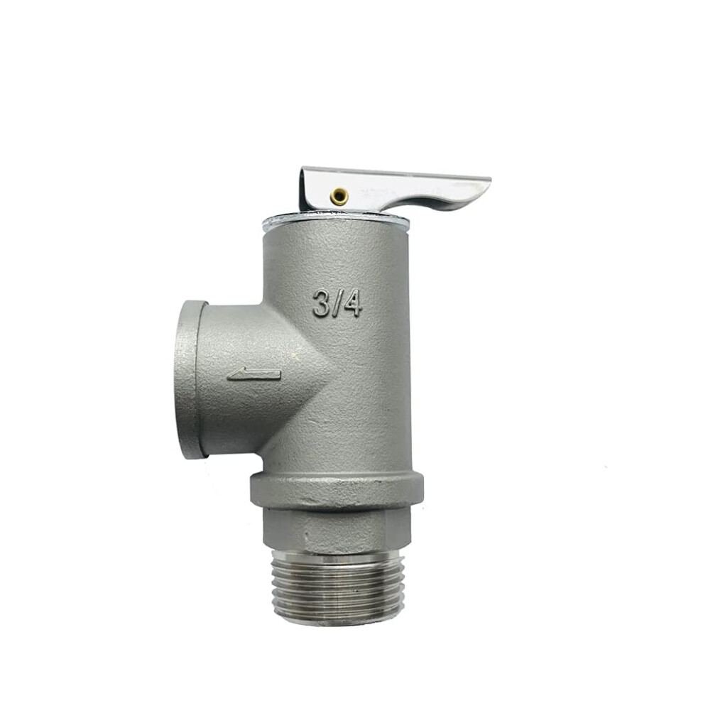 Stainless Steel Pressure Relief Valve Dn20 10 Bar Safety Valve For Water Heater And Boiler 9094768637326