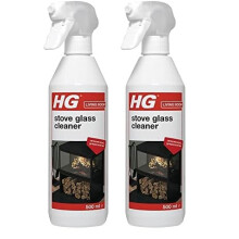 HG Stove Glass Cleaner Dissolves Soot Grease  Tar Maintains Oven Doors Glas