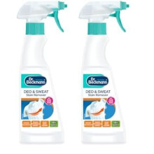 Dr Beckmann Deo Sweat Stain Remover Combats antisperspirant yellow and wh