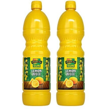 Tropical Sun 100 Pure Lemon Juice 1L Pack of 2 Perfect for Tacos Drinks Sau