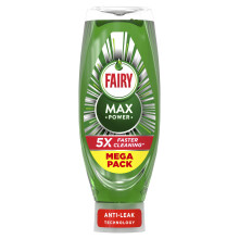 Fairy Max Power Washing Up Liquid 730ML Easy and Effortless Cleaning Even O