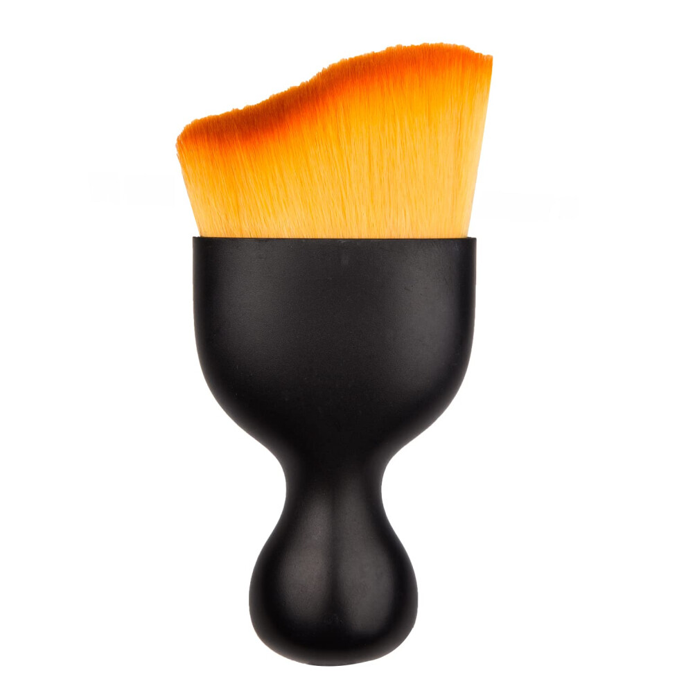 Car Cleaning Brush With Soft Bristles For Dashboard And Interior Dusting, Ergonomic Handle Brown 9187378685877