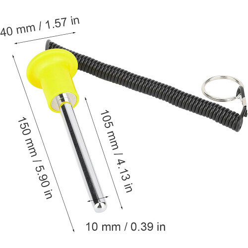 Weight Stack Magnetic Pin For Gym Weights Loading Pin With Pull Rope Stack Selector For Strength Training 1
