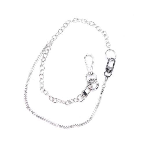 Αλυσίδα Albert Vest Chain Cool Punk από ανοξείδωτο ατσάλι, αξεσουάρ μόδας για ρολόι τσέπης με 1